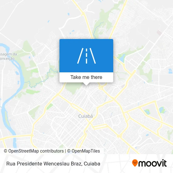 Rua Presidente Wenceslau Braz map