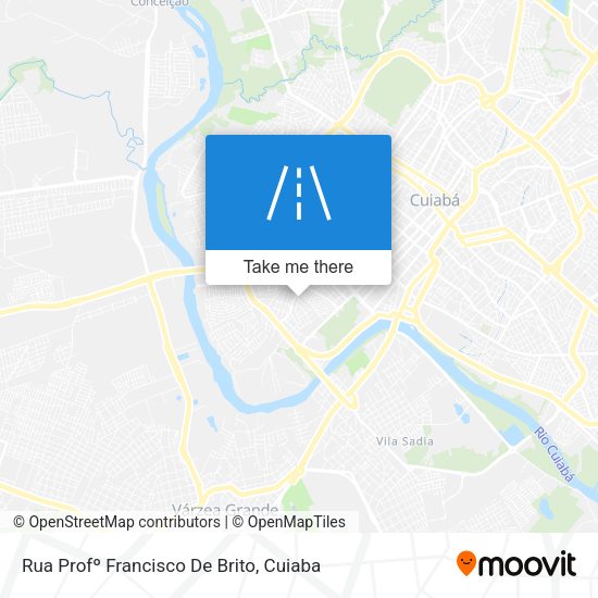 Rua Profº Francisco De Brito map