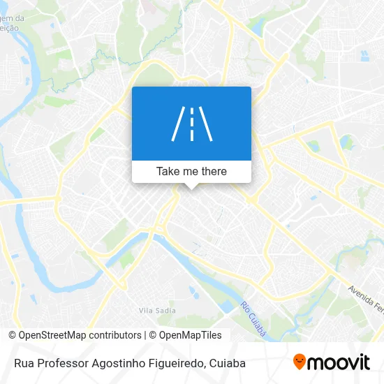 Rua Professor Agostinho Figueiredo map