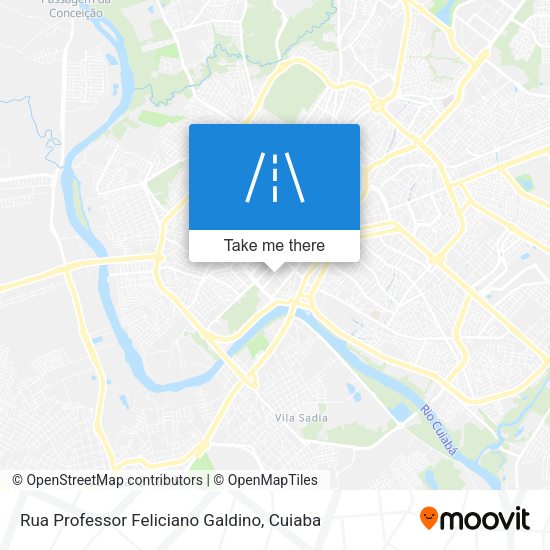 Rua Professor Feliciano Galdino map