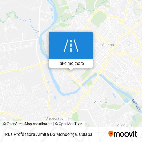 Rua Professora Almira De Mendonça map