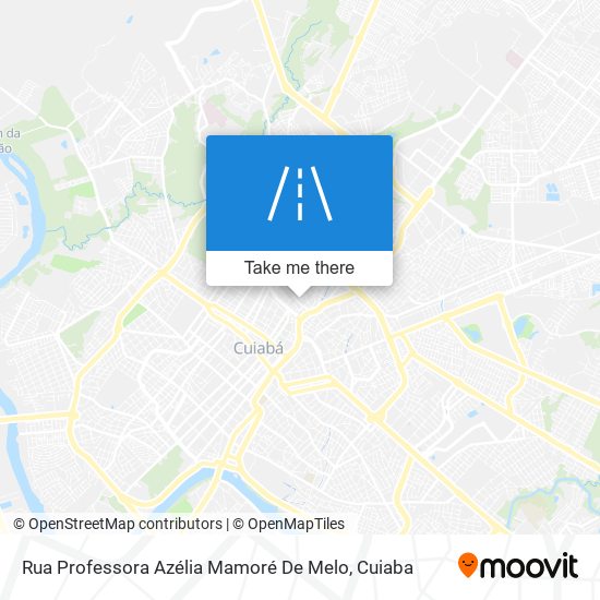 Rua Professora Azélia Mamoré De Melo map