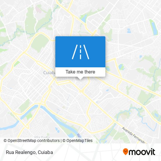 Rua Realengo map