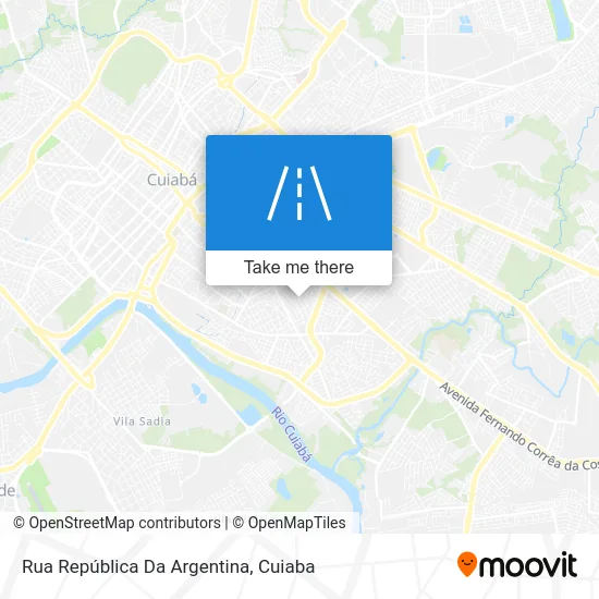 Rua República Da Argentina map