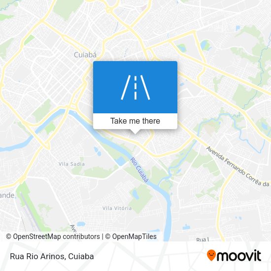 Rua Rio Arinos map