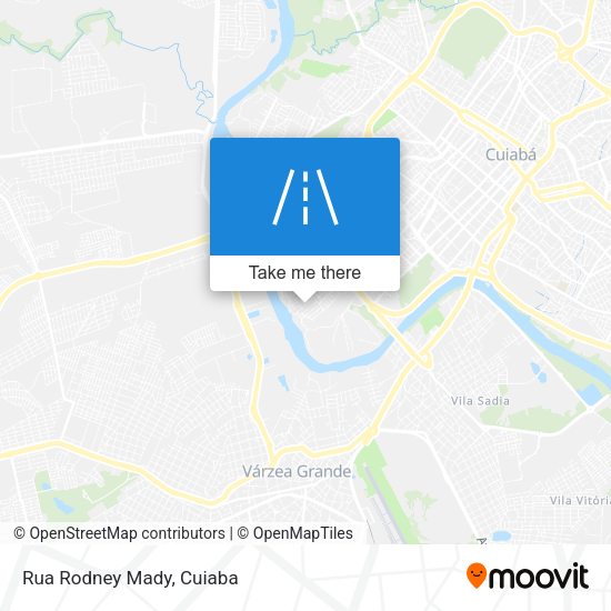 Rua Rodney Mady map