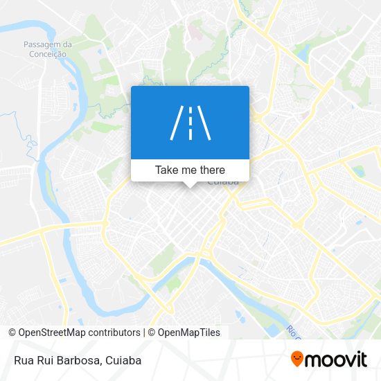 Rua Rui Barbosa map