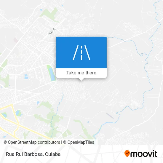 Rua Rui Barbosa map