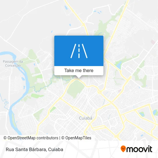Rua Santa Bárbara map
