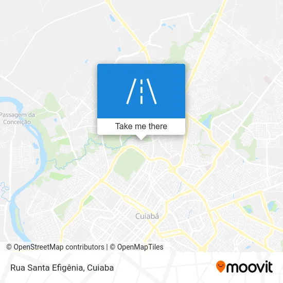 Rua Santa Efigênia map
