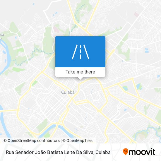 Rua Senador João Batista Leite Da Silva map