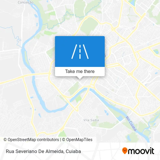 Rua Severiano De Almeida map