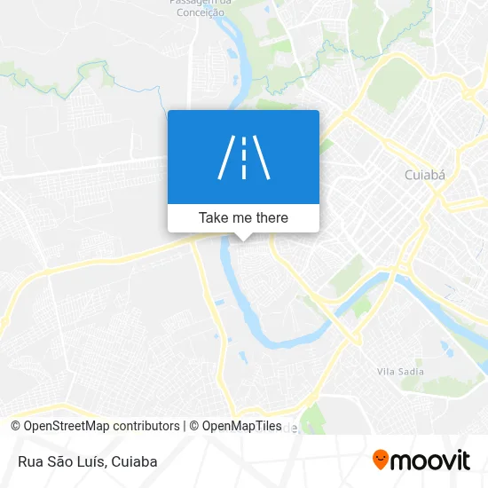 Rua São Luís map