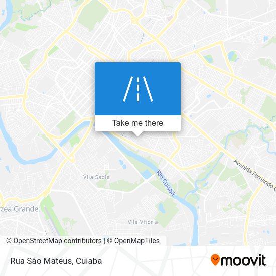 Rua São Mateus map