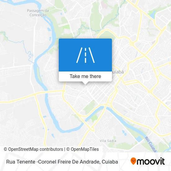 Rua Tenente -Coronel Freire De Andrade map