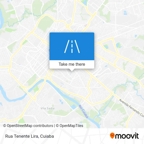 Rua Tenente Lira map