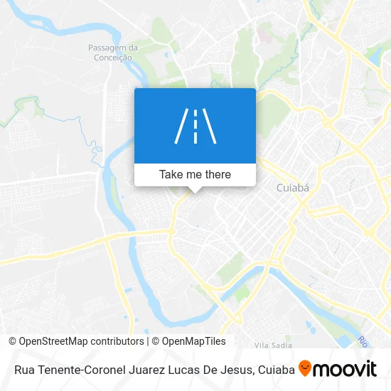 Rua Tenente-Coronel Juarez Lucas De Jesus map