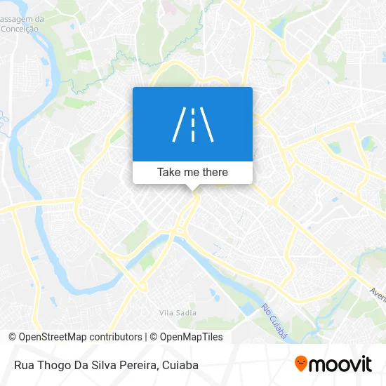 Rua Thogo Da Silva Pereira map