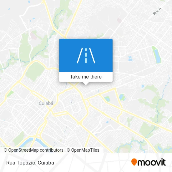 Rua Topázio map