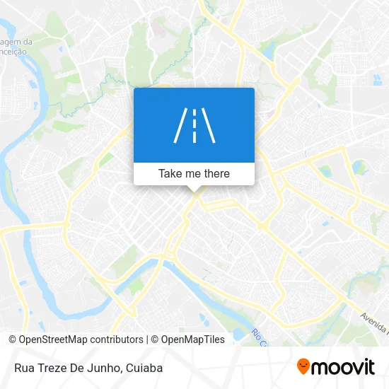 Rua Treze De Junho map