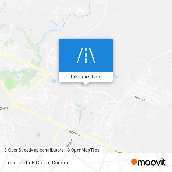 Rua Trinta E Cinco map