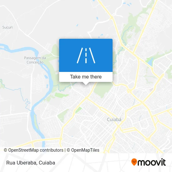 Rua Uberaba map