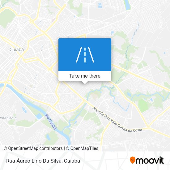 Rua Áureo Lino Da Silva map