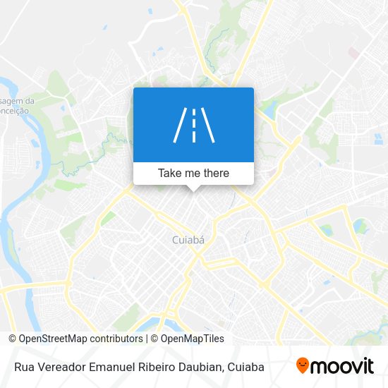Rua Vereador Emanuel Ribeiro Daubian map