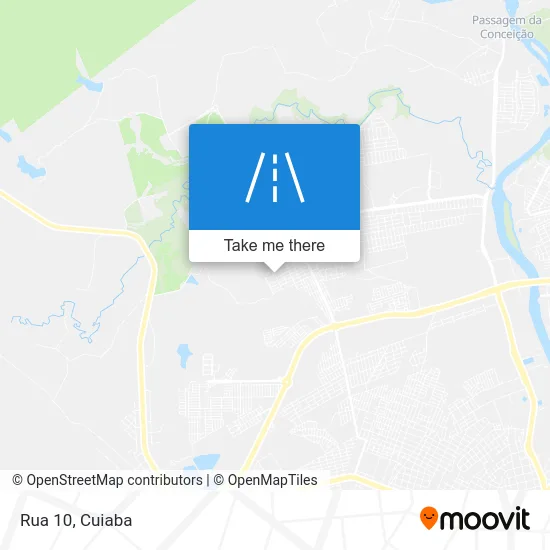 Rua 10 map