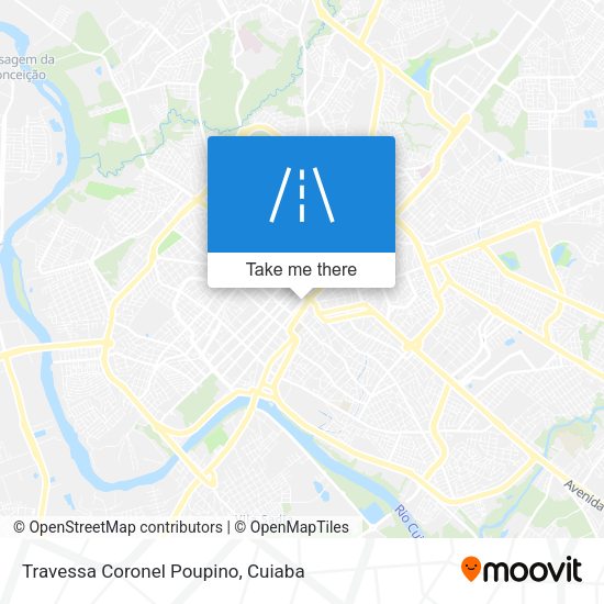 Travessa Coronel Poupino map