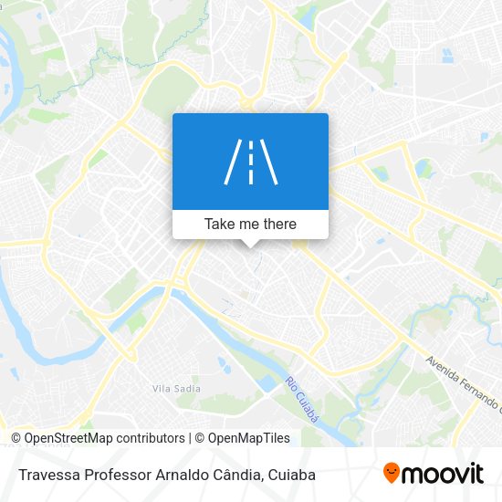 Travessa Professor Arnaldo Cândia map