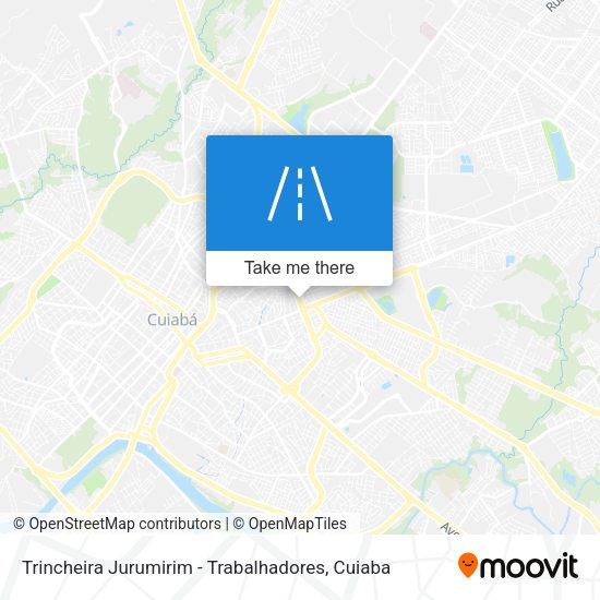 Trincheira Jurumirim - Trabalhadores map