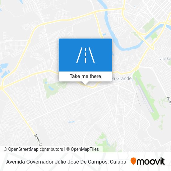 Avenida Governador Júlio José De Campos map