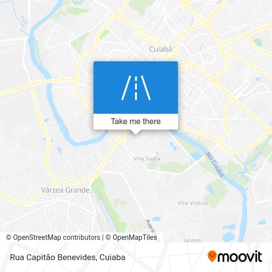 Rua Capitão Benevides map