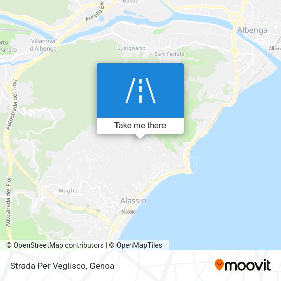 Strada Per Veglisco map
