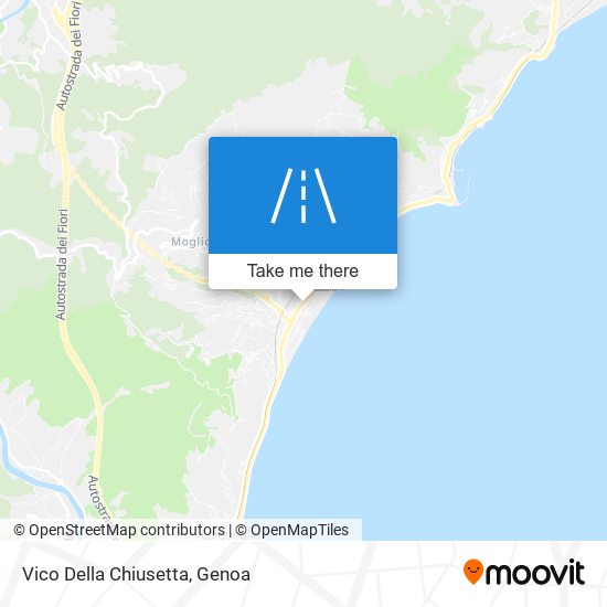 Vico Della Chiusetta map