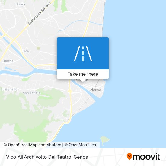 Vico All'Archivolto Del Teatro map