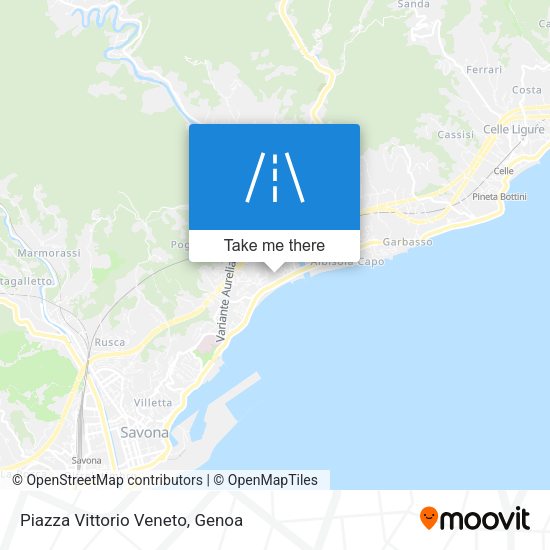 Piazza Vittorio Veneto map