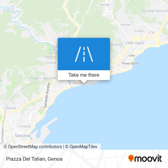 Piazza Del Talian map