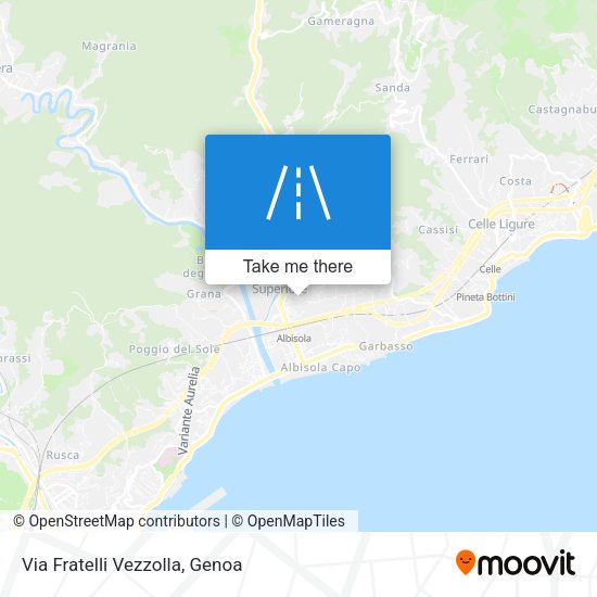 Via Fratelli Vezzolla map