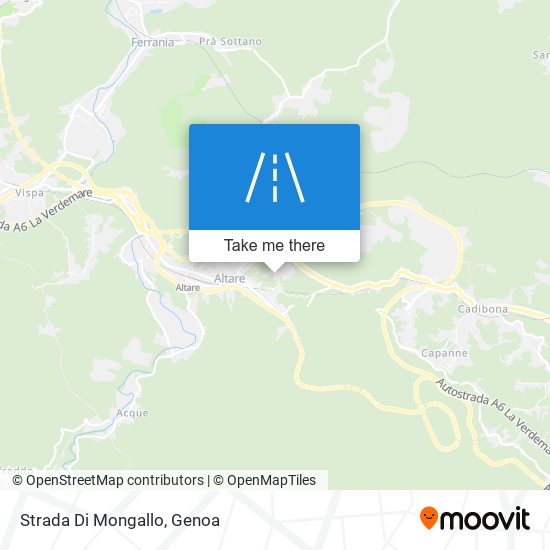Strada Di Mongallo map