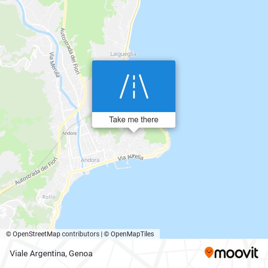 Viale Argentina map