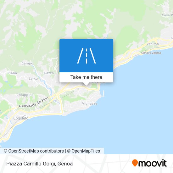 Piazza Camillo Golgi map