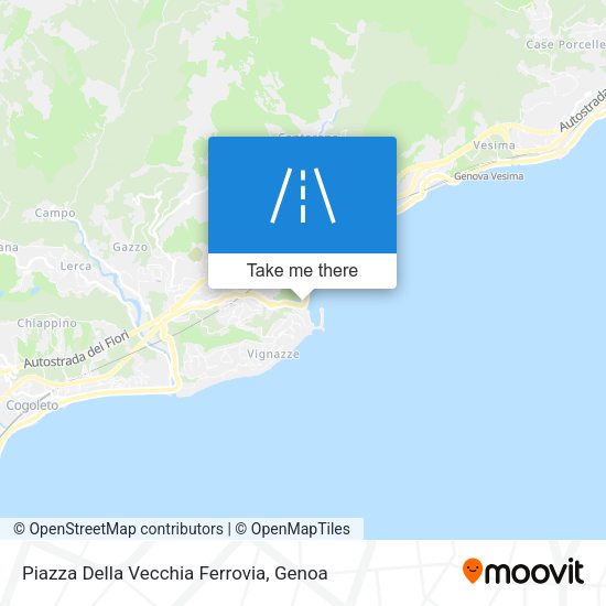 Piazza Della Vecchia Ferrovia map