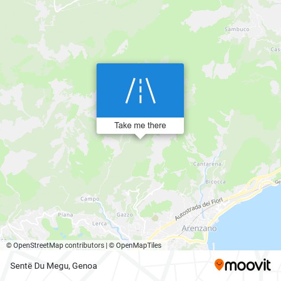 Sentë Du Megu map