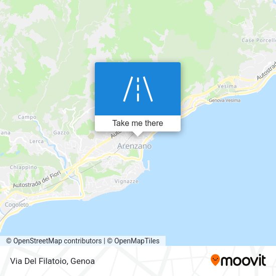 Via Del Filatoio map