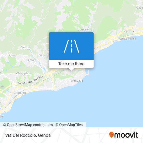 Via Del Roccolo map