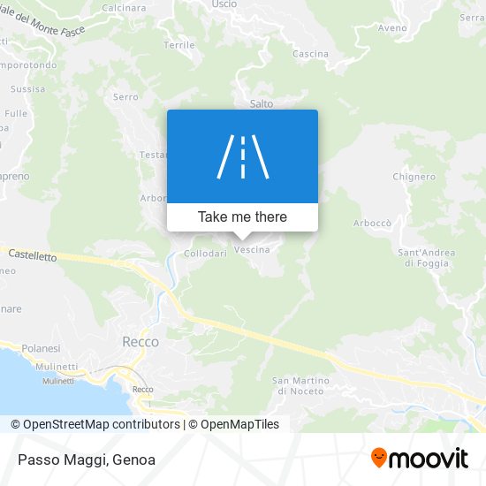 Passo Maggi map