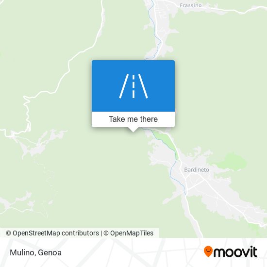 Mulino map