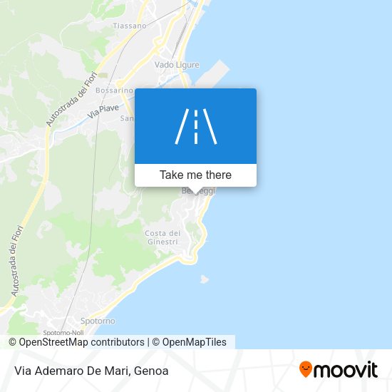 Via Ademaro De Mari map